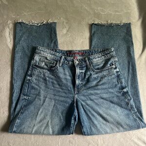 Lucky Brand Women's Distressed Blue Jeans